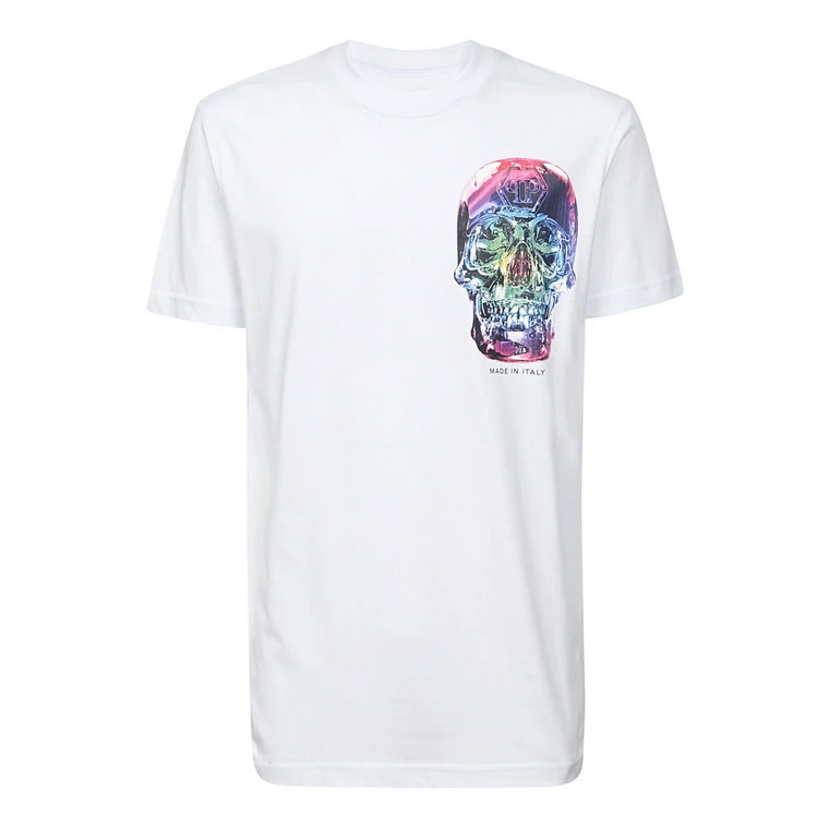 Męska koszulka z motywem czaszki Philipp Plein