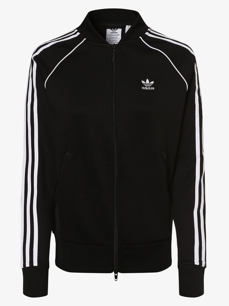 adidas Originals - Damska bluza rozpinana, czarny