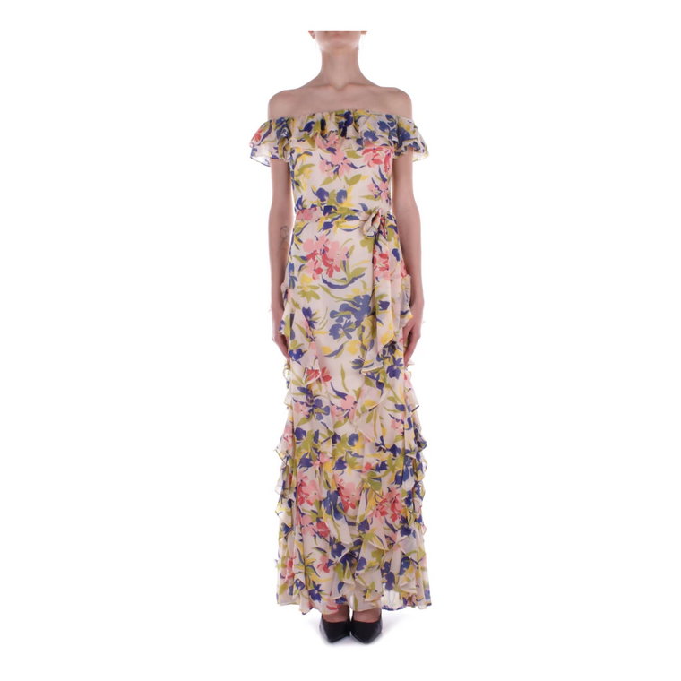 Sukienki MultiColour z Szczegółami Vollan Ralph Lauren