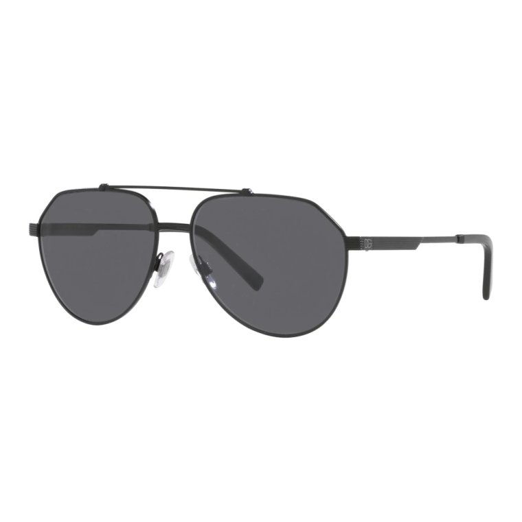 Matte Black/Grey Sunglasses Dolce & Gabbana