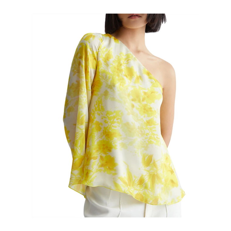 Żółta Bluzka dla Kobiet, Stylowa i Wielofunkcyjna Liu Jo