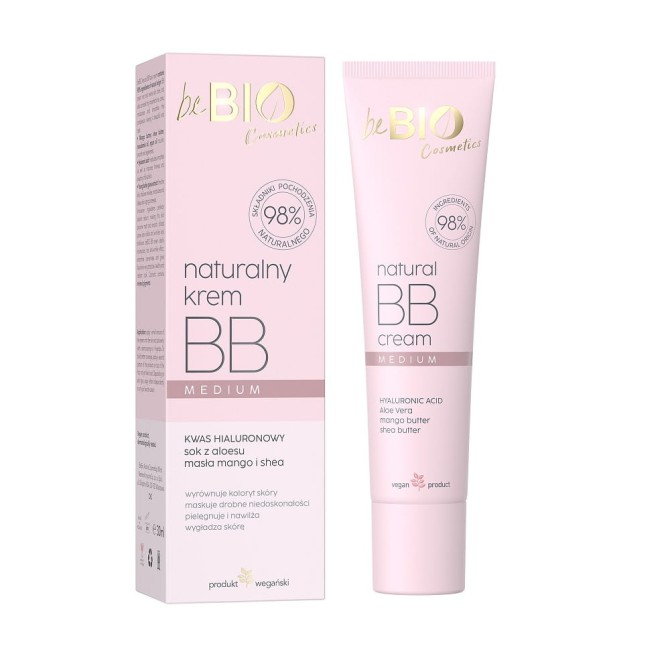 BeBio Ewa Chodakowska Naturalny krem do twarzy BB Medium 30ml