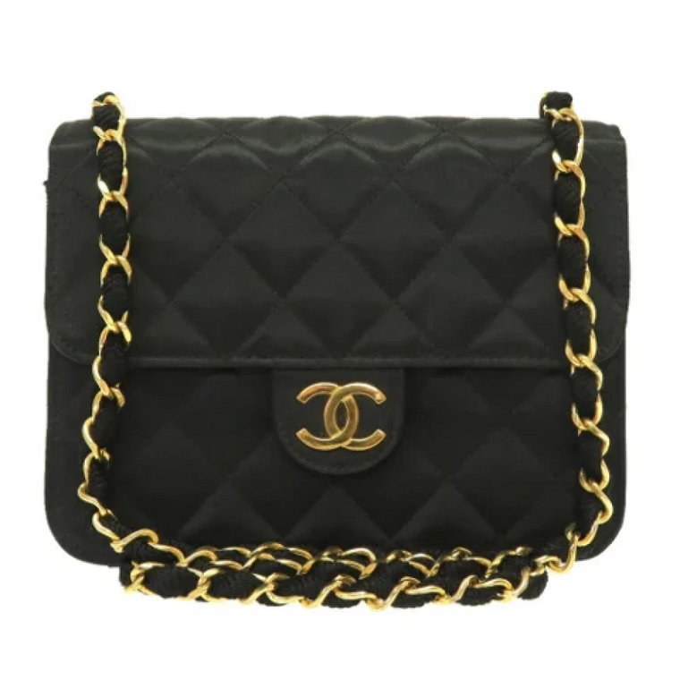 Pre-owned Satin chanel-bags Chanel Vintage