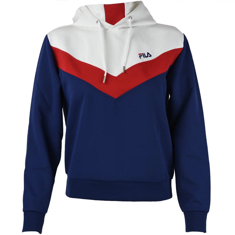 Fila Bosa Cropped Hoody FAW0273-53007, Damskie, Granatowe, bluzy, poliester, rozmiar: L