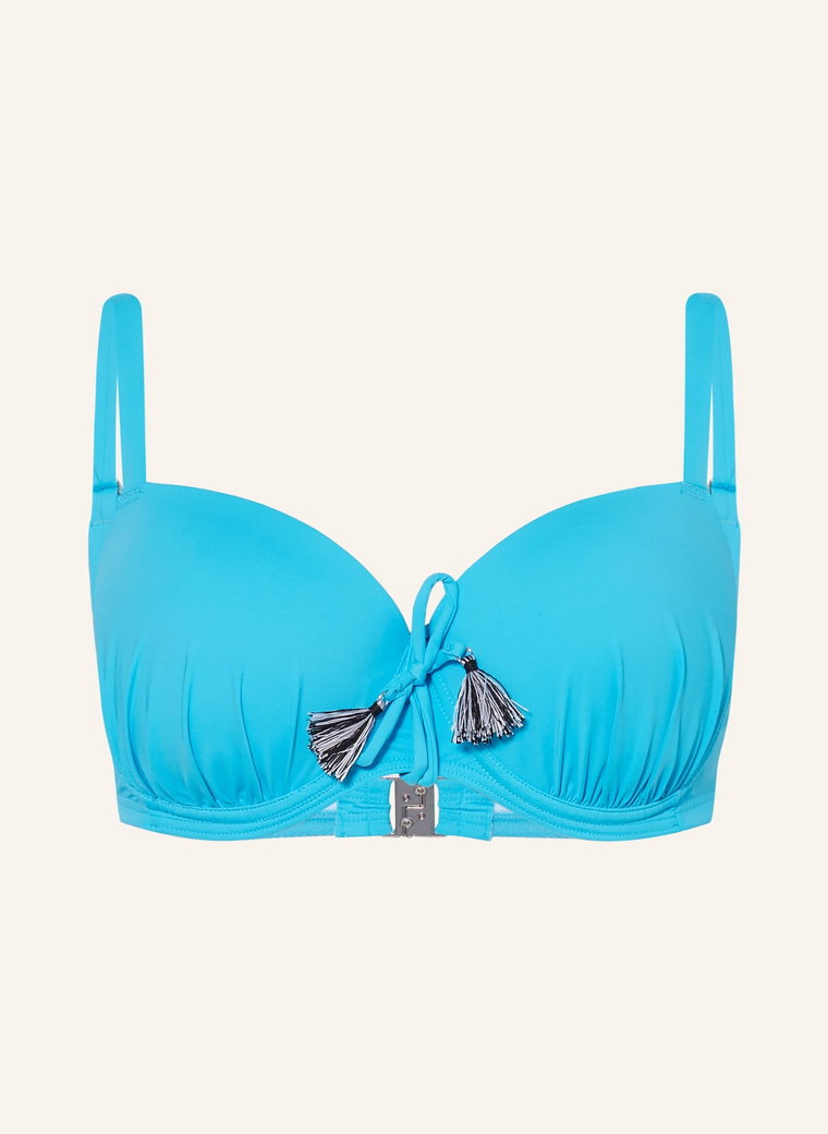 Cyell Góra Od Bikini Z Fiszbinami Aqua blau