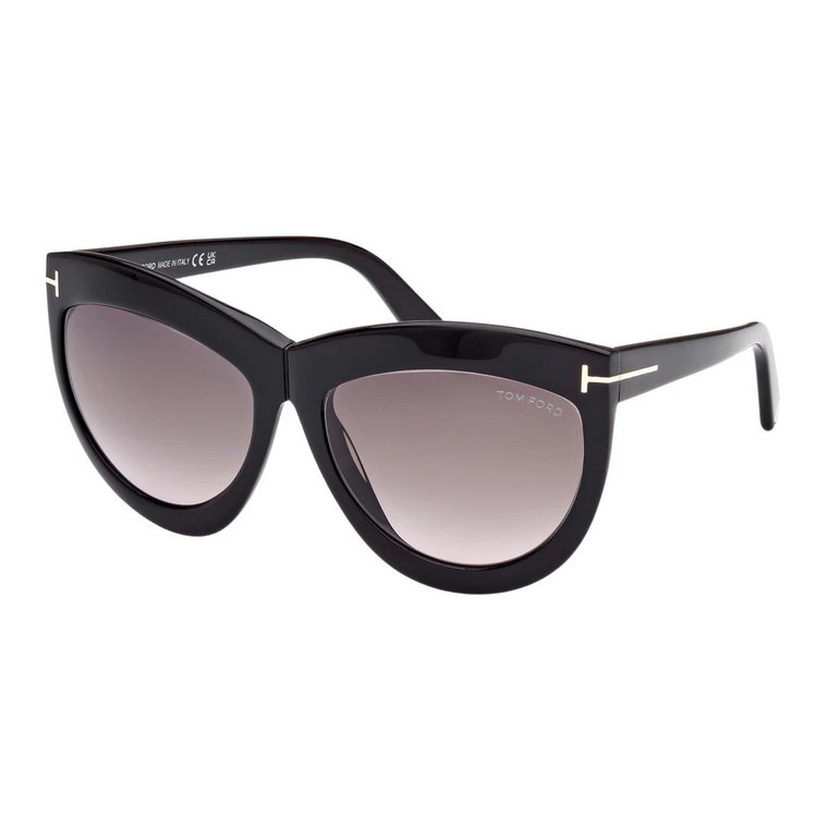 Czarne okulary przeciwsłoneczne Doris FT 1112 Tom Ford