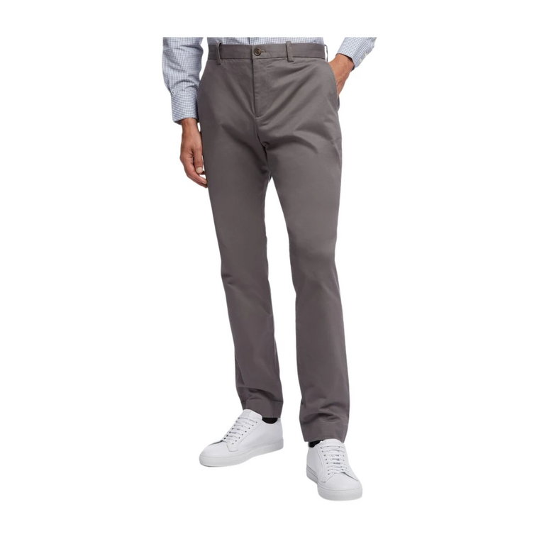 Soho Extra-Slim Fit Twill Umyjne spodnie chino Brooks Brothers