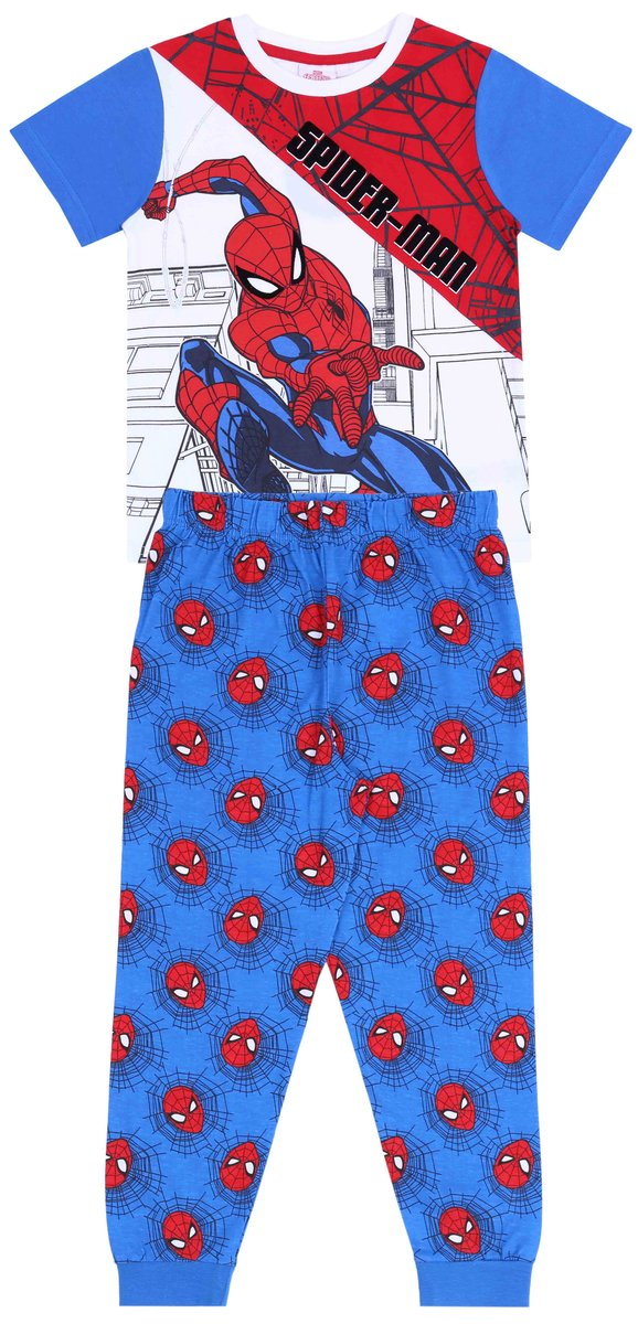 Niebieska piżama Spiderman Marvel 18-24 m 92 cm