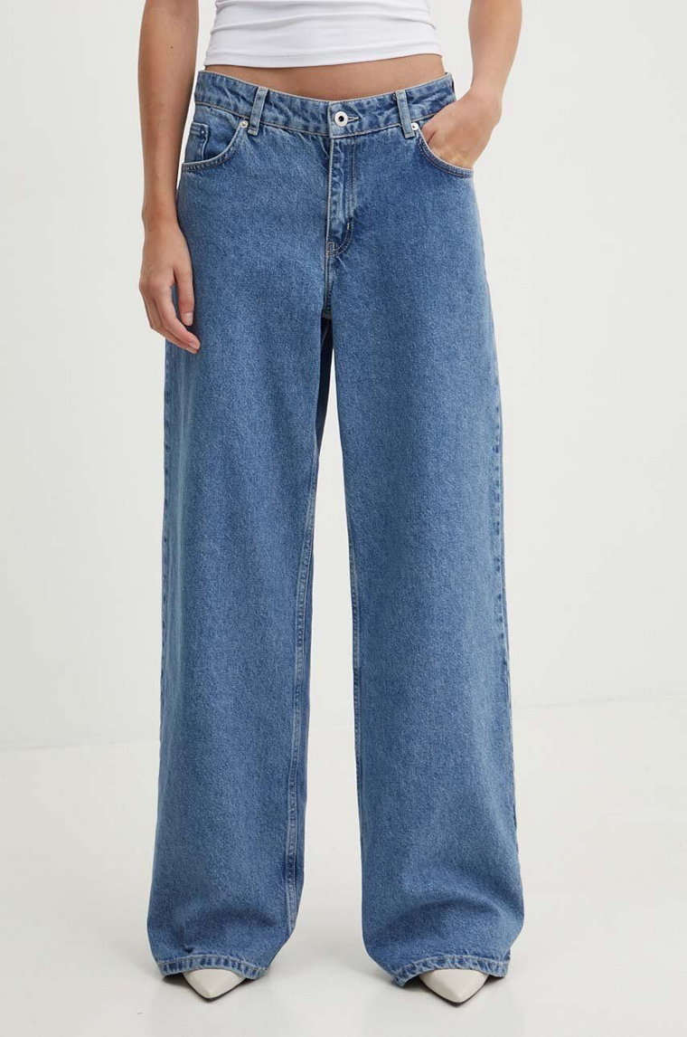 Karl Lagerfeld Jeans jeansy damskie medium waist 245J1107