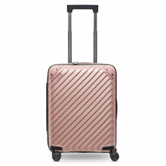 Pactastic Kolekcja 03 4-kołowy wózek kabinowy 55 cm z plisą rozporową rose metallic