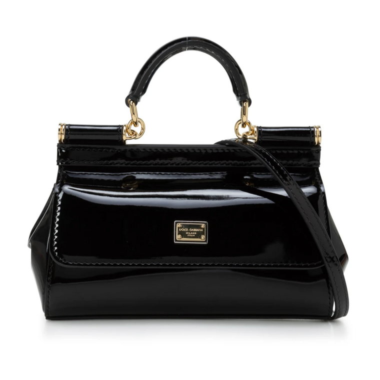 Czarne torby dla stylowego wyglądu Dolce & Gabbana