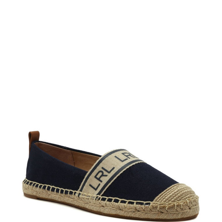 LAUREN RALPH LAUREN Espadryle | z dodatkiem skóry