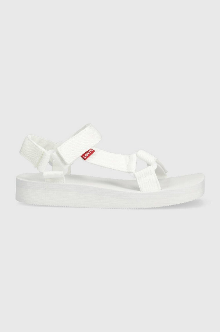 Levi's sandały Cadys Low damskie kolor biały D5313.0006 D5313.0006-50