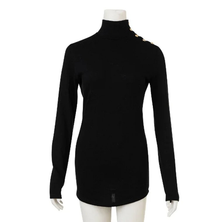 Pre-owned Wool tops Balmain Pre-owned