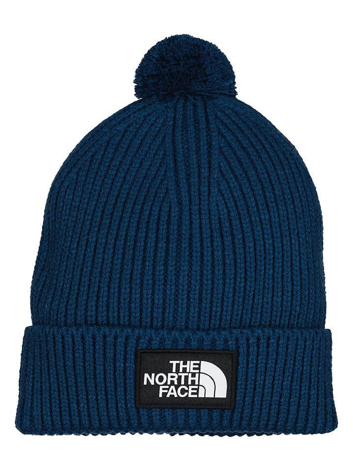 The North Face Czapka "TNF" w kolorze granatowym