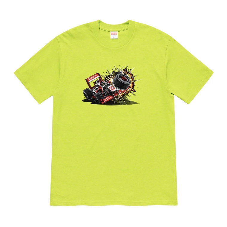 Limitowana edycja Bright Green Crash Tee Supreme