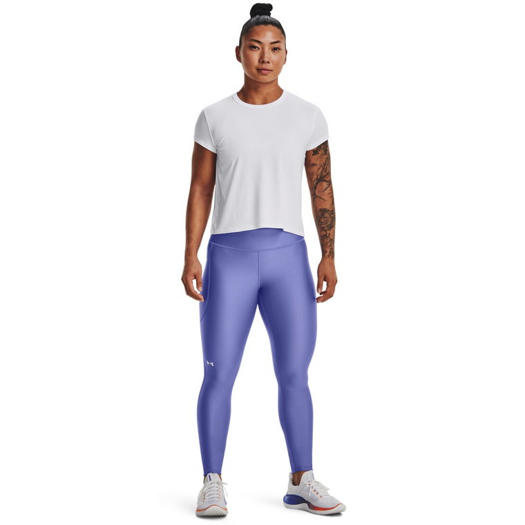 Damskie legginsy treningowe UNDER ARMOUR HG Armour HiRise Leg - fioletowe