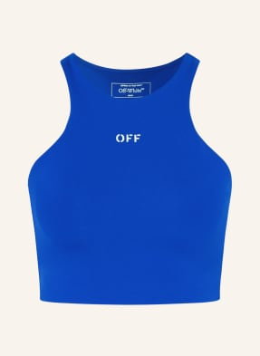 Off-White Krótki Top blau