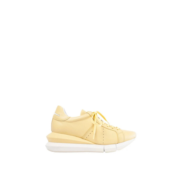 Napasoft Soft Yellow Skórzane Sneakersy Paloma Barceló