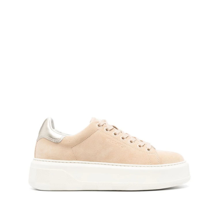 Chunky Court Platform Sneakers Woolrich