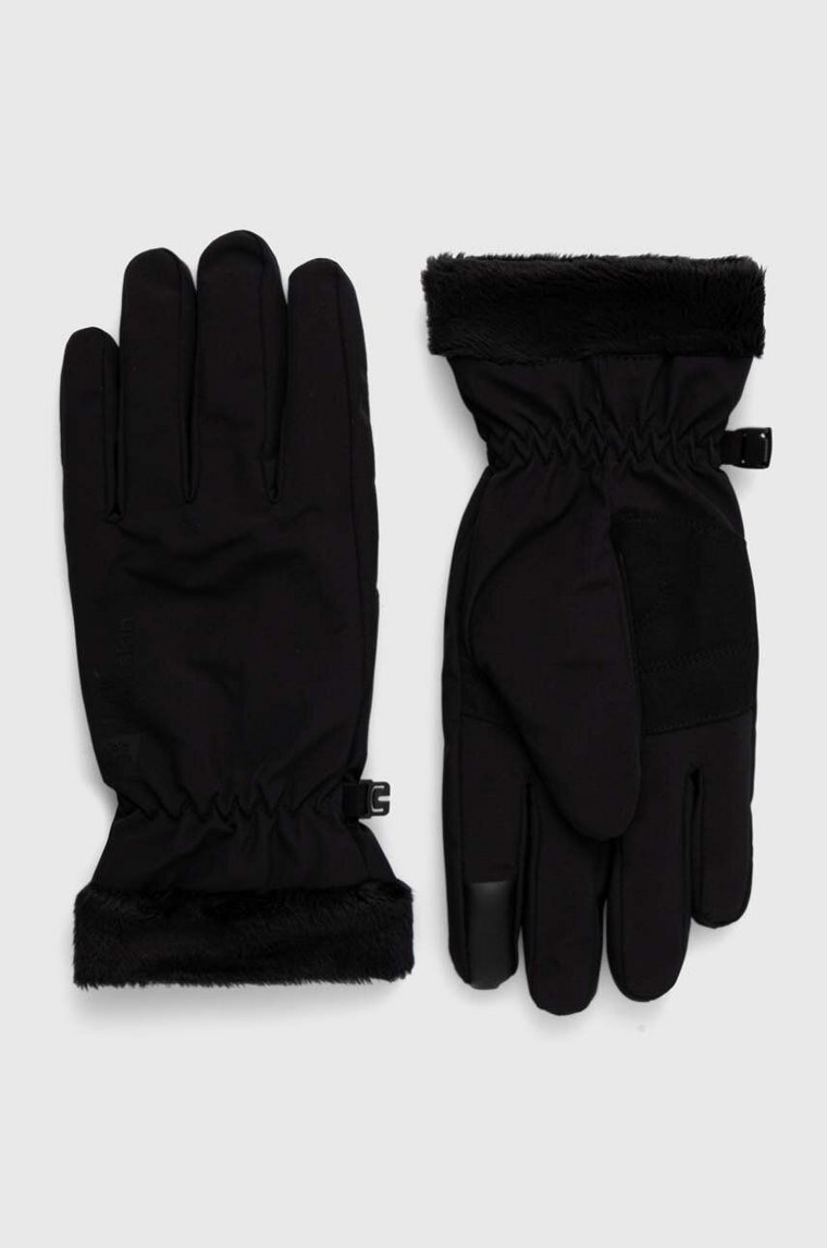 Jack Wolfskin rękawiczki damskie kolor czarny A63073