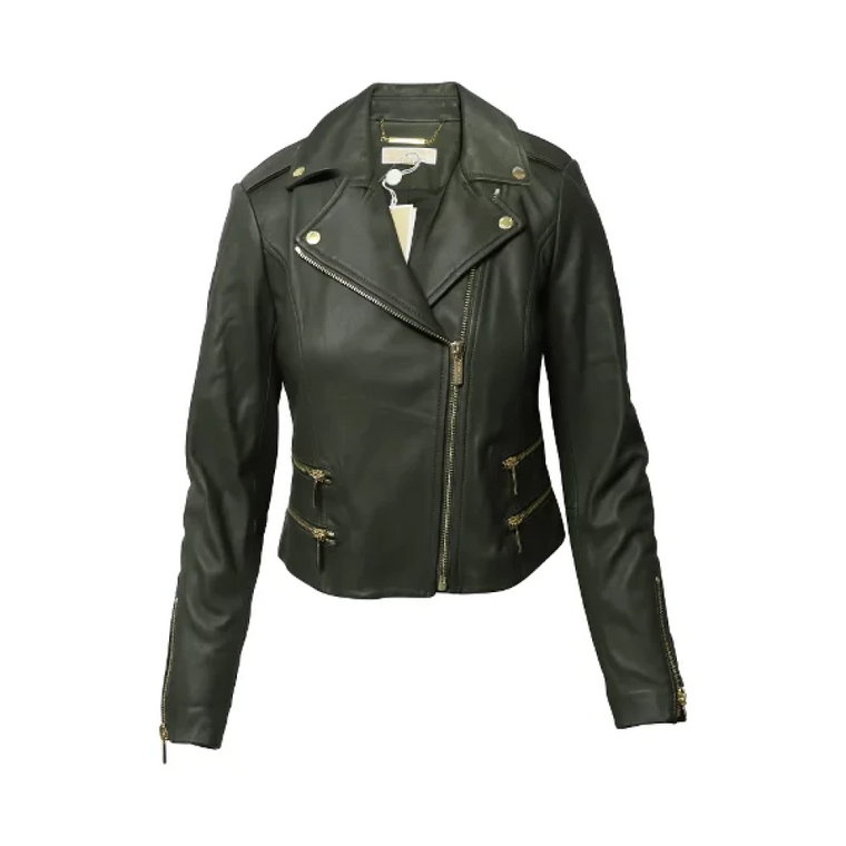Leather outerwear Michael Kors