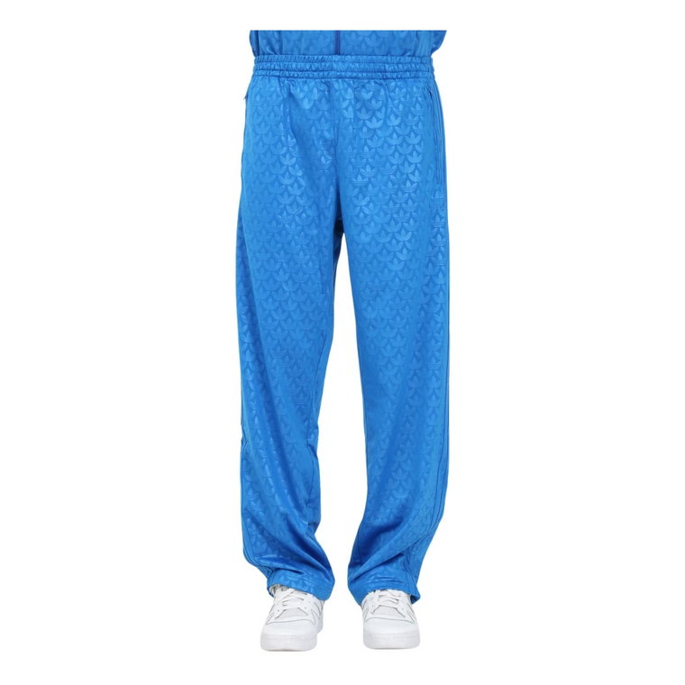 Eleganckie Niebieskie Spodnie Sportowe Adidas Originals