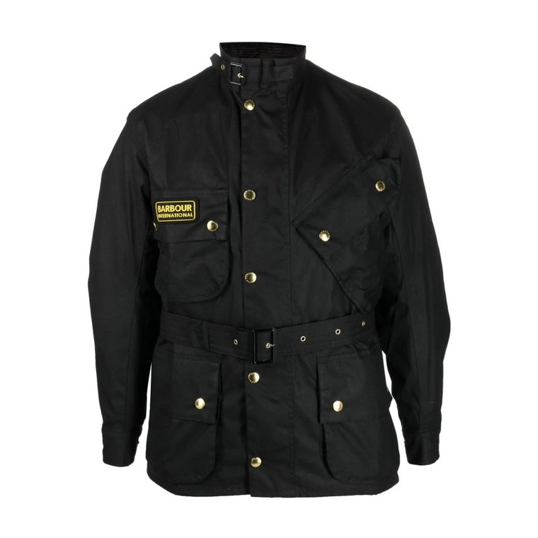 Czarny Płaszcz International Original Barbour