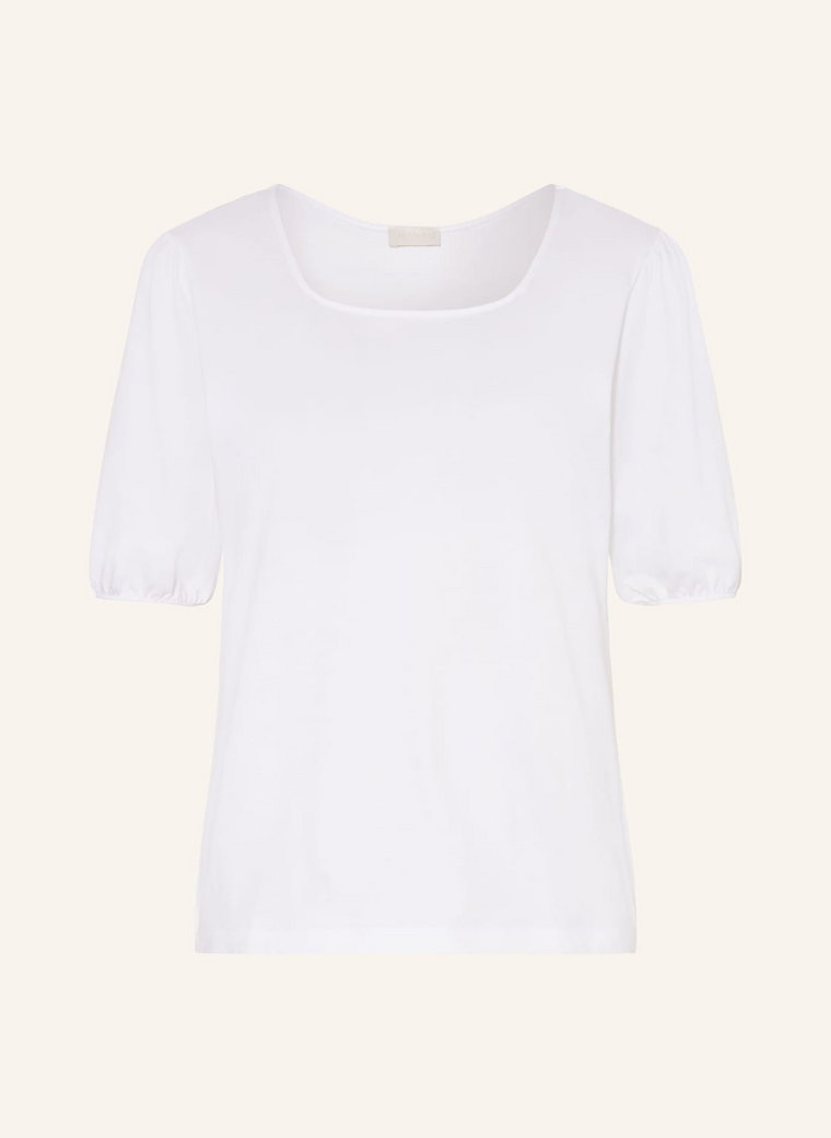 Hanro Koszulka Od Piżamy Natural Shirt weiss