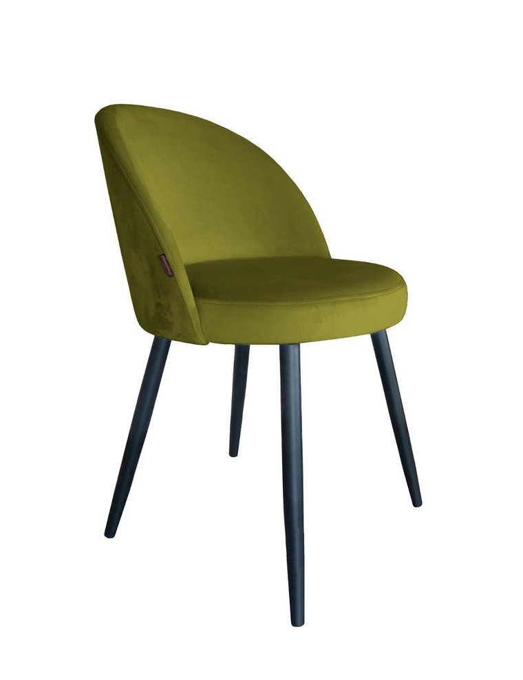 Krzesło ATOS Trix BL75, oliwkowe, 49x54x76 cm