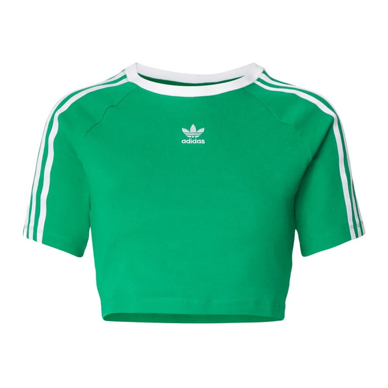 Zielony T-shirt 3 Stripes Baby Adidas Originals