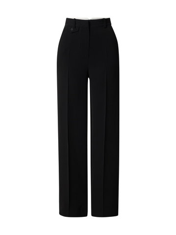 LeGer Premium Spodnie w kant 'Anja'  czarny