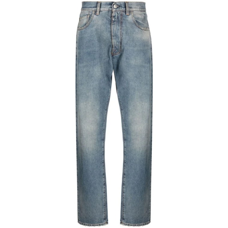 Wyblakłe jeansy straight-leg Maison Margiela