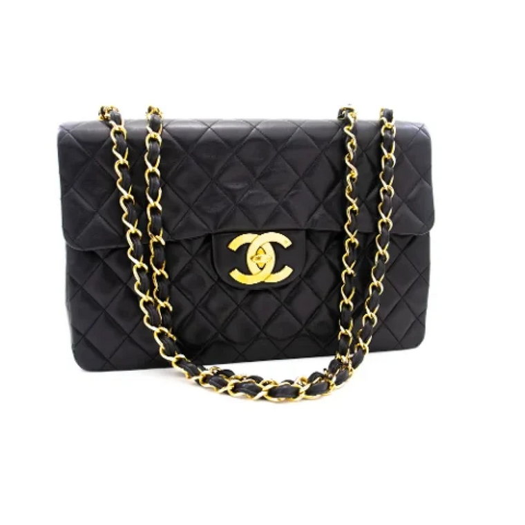 Autentyczna duża torba Chanel Classic Flap Chanel Vintage