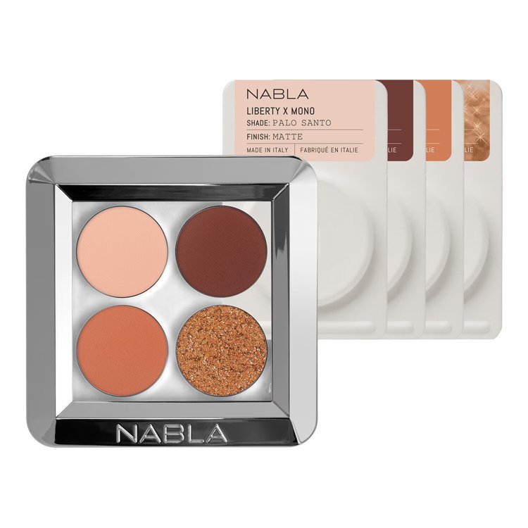 NABLA LIBERTY X QUAD KIT PALETA CIENI DO POWIEK HOT GAZE