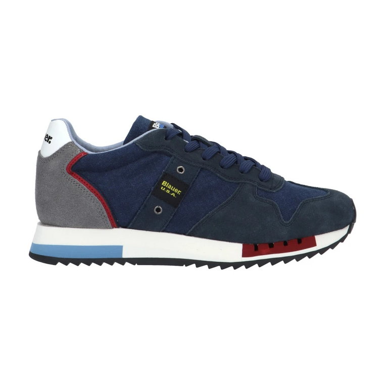 Czerwone/Niebieskie Sneakersy, Model: Sneaker Blauer