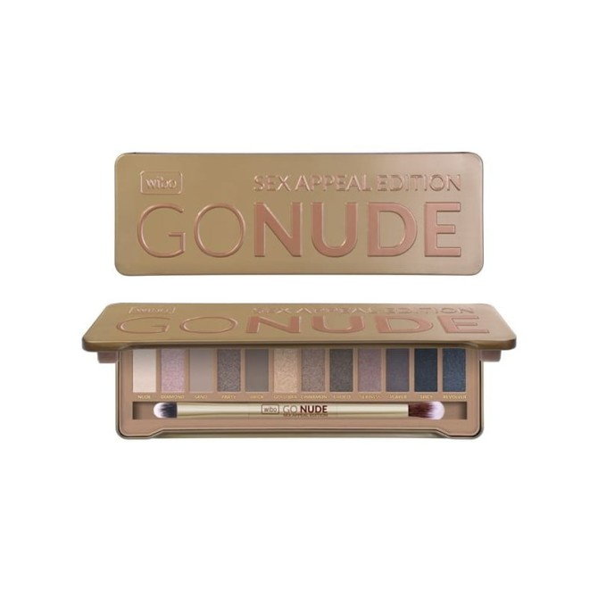 Wibo Go Nude Eyeshadow Palette paleta 12 cieni do powiek Sex Appeal Edition 13g