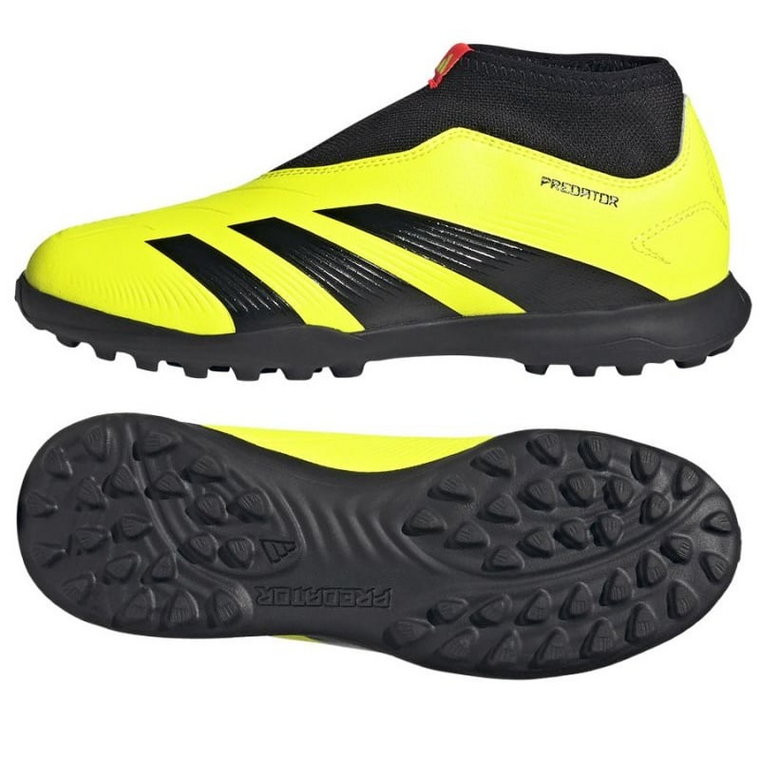 Buty piłkarskie adidas Predator League Ll Tf Jr IG5432 żółte