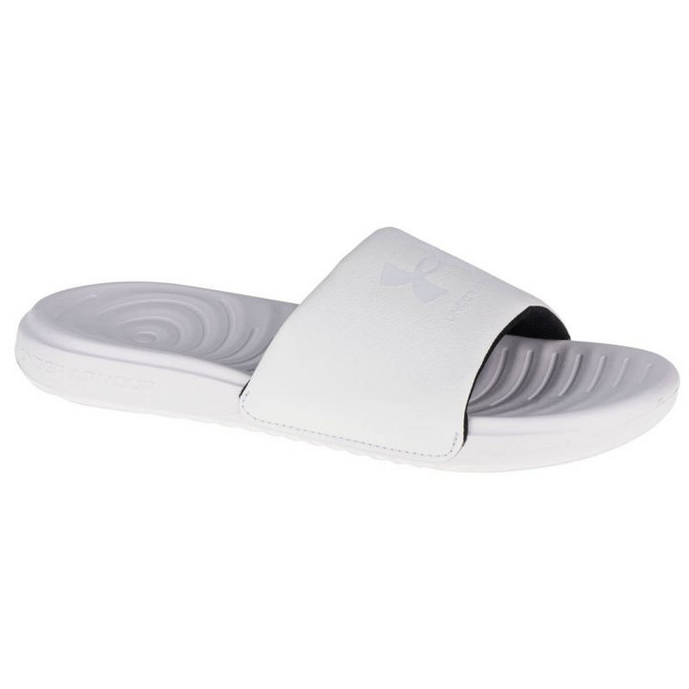 Klapki Under Armour Ansa Fixed Slides W 3023772-101 białe