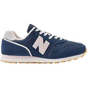 Granatowo-różowe sneakersy new balance 373 - Damskie - Kolor: Granatowe - Rozmiar: 38