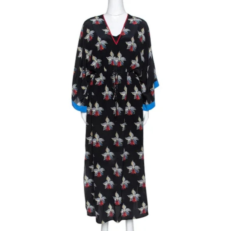 Pre-owned Silk dresses Fendi Vintage