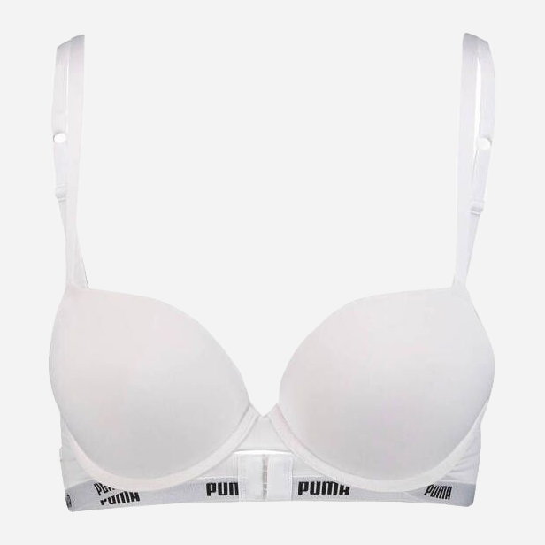 Biustonosz Puma Women Pushup Bra 90786405 70B Biały (8718824915142). Biustonosze i staniki