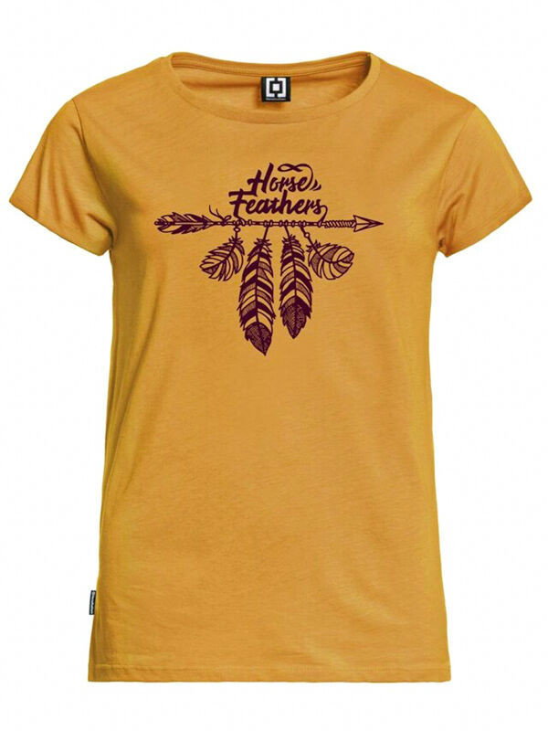 Horsefeathers VALERY SPRUCE YELLOW t-shirt damski - XS