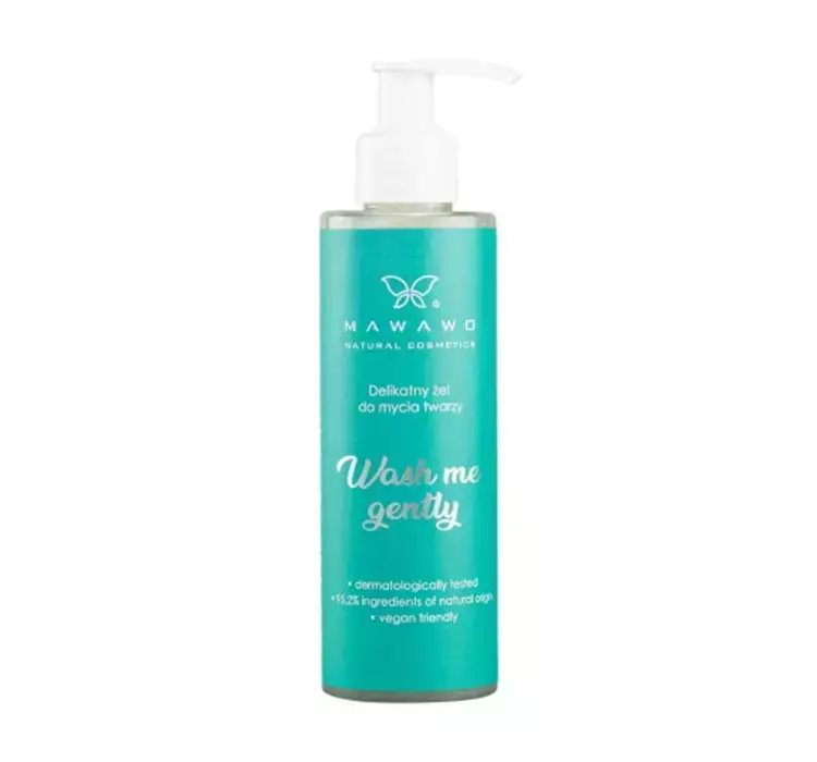 MAWAWO WASH ME GENTLY DELIKATNY ŻEL DO MYCIA TWARZY 200ML