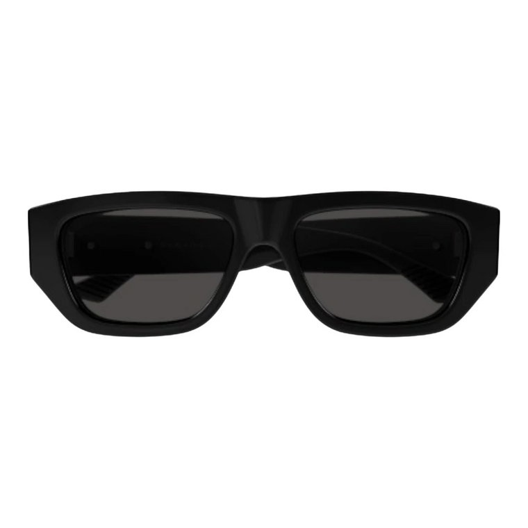 Czarne Szare Okulary Przeciwsłoneczne Bottega Veneta