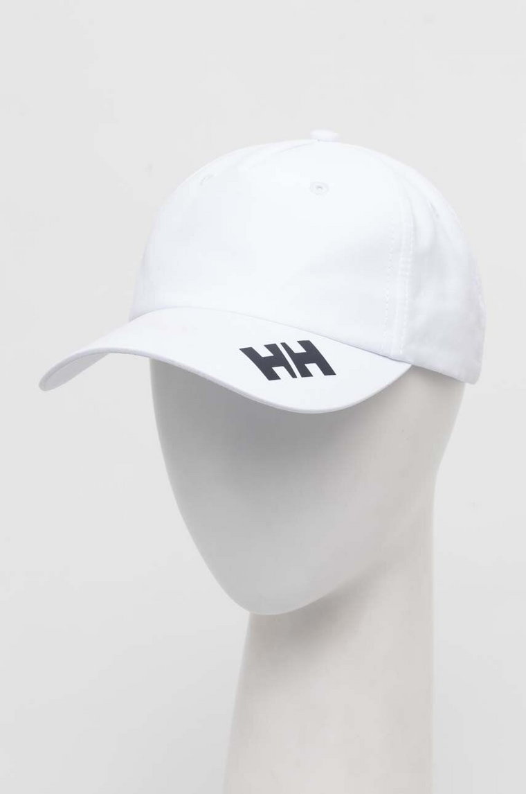 Helly Hansen czapka kolor biały gładka 67160-990