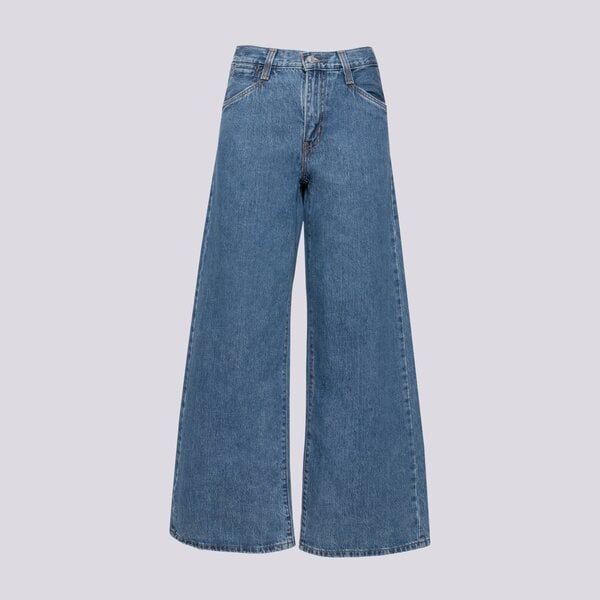 LEVI&#039;S SPODNIE 94 BAGGY WIDE LEG MED. INDIGO