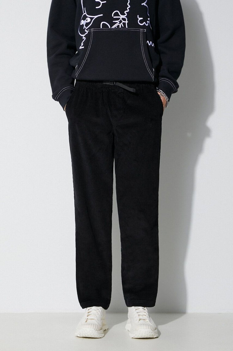 Taikan spodnie sztruksowe Chiller Pant Corduroy kolor czarny proste TP0007.BLKCRD