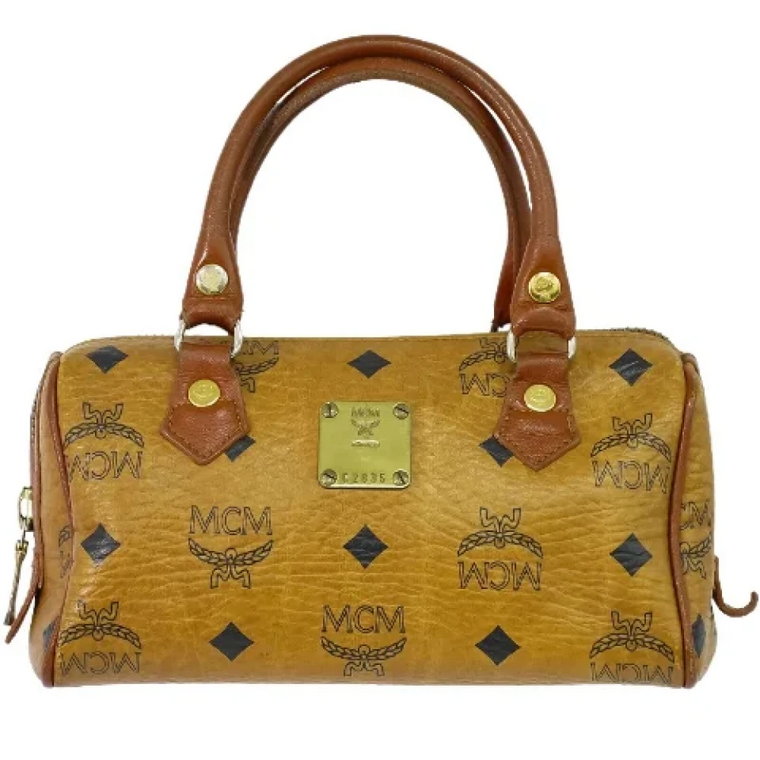 Pre-owned Canvas handbags MCM Pre-owned