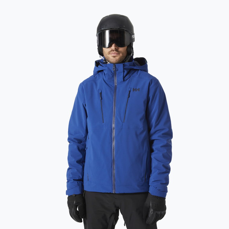 Kurtka narciarska męska Helly Hansen Alpha 4.0 deep fjord